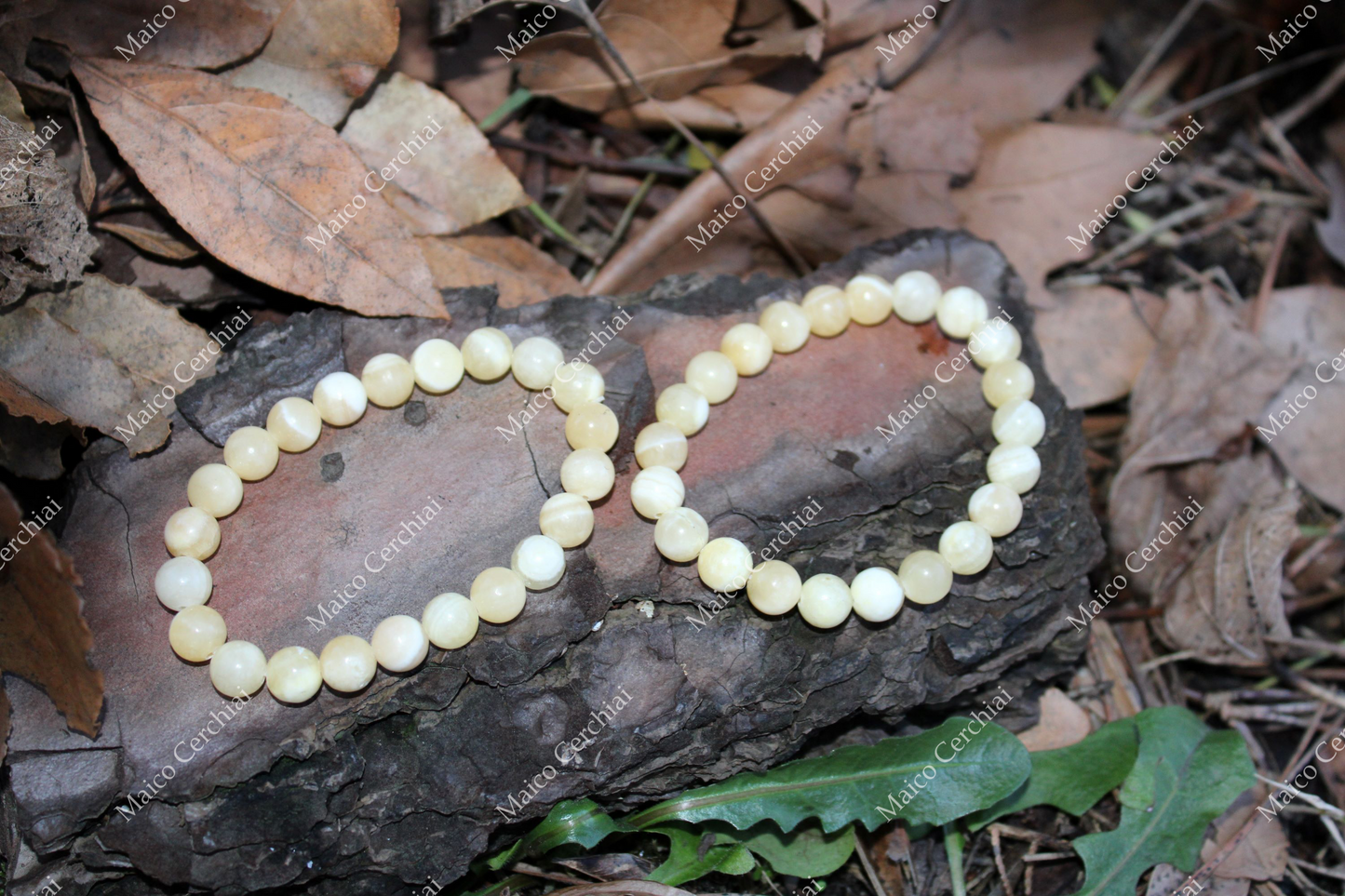 Bracciale Calcite gialla (Messico)