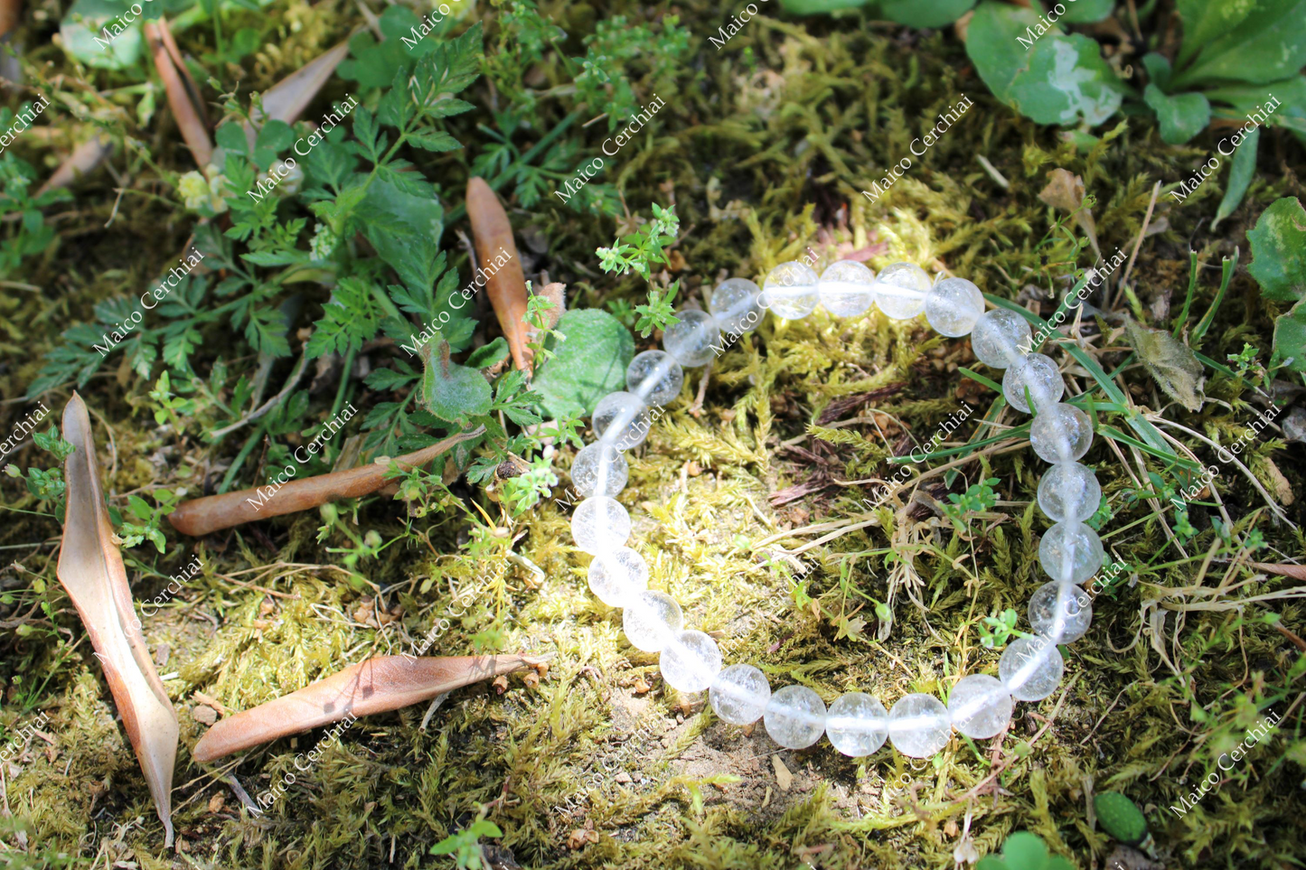 Bracciale Cristallo di Rocca o Quarzo ialino