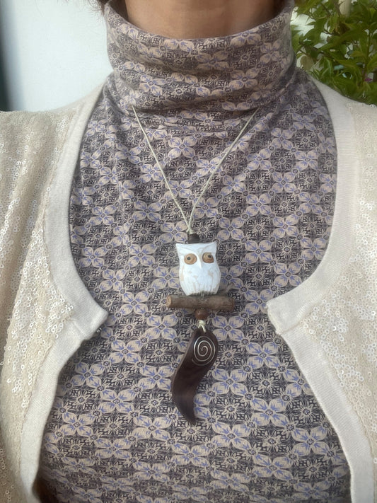 Collana Gufetto e simboli