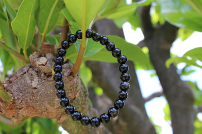 Bracciale Ossidiana dorata