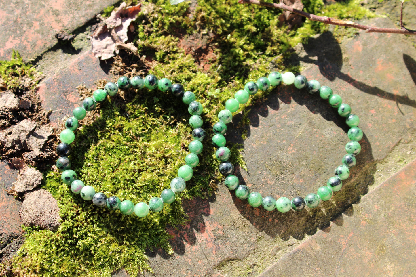 Bracciale Rubino-Zoisite (Tanzania)