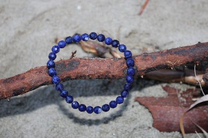 Bracciale Sodalite a sfere sfaccettate (Brasile)