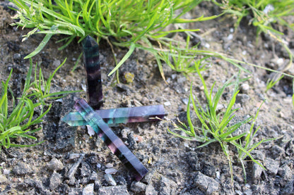 Punte di Fluorite arcobaleno